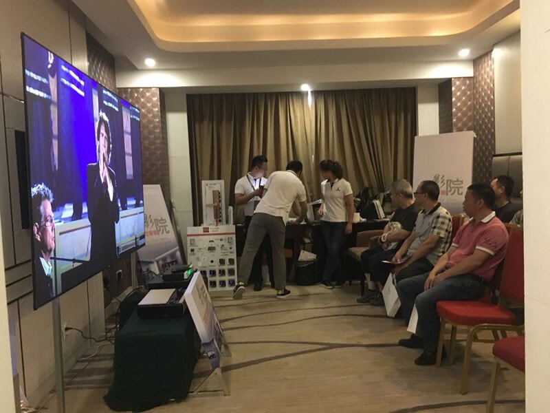 英嘉尼隱形影院音響驚艷亮相2018華中國(guó)際視聽展